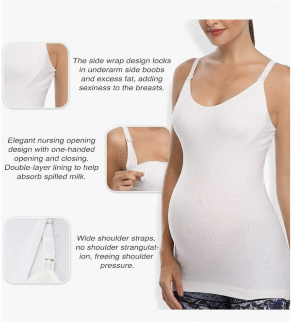 TOP DE LACTANCIA SEAMLESS - NUDE - Imagen 6
